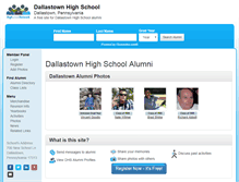 Tablet Screenshot of dallastownhighschool.org